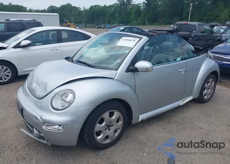 2003 Volkswagen New Beetle Gls z USA, uszkodzony, nr VIN 3VWCK21YX3M316253